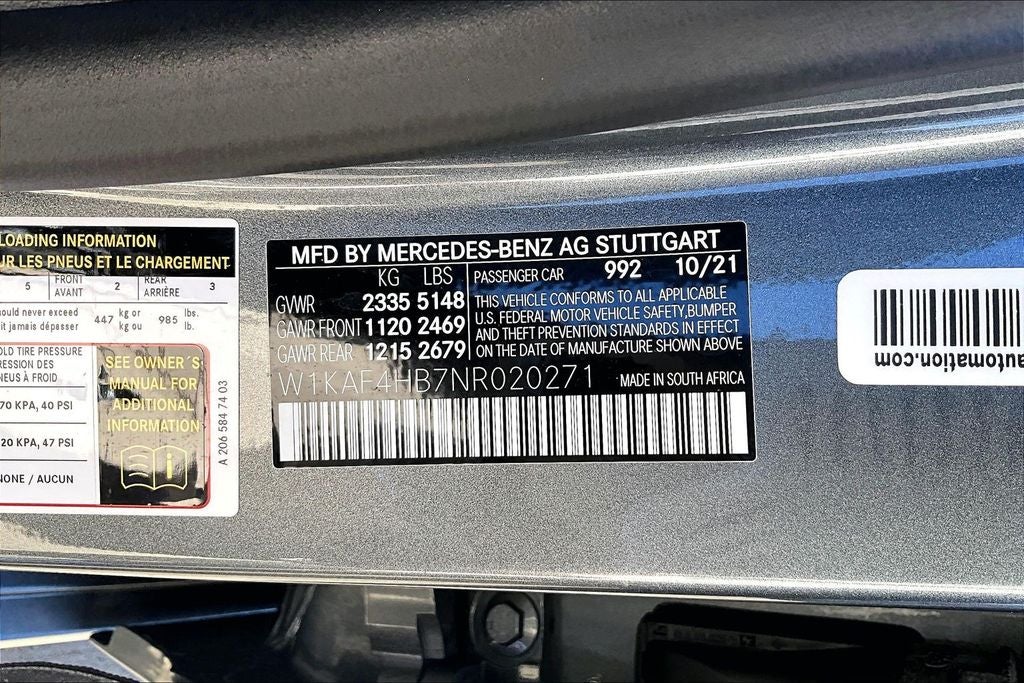 2022 Mercedes-Benz C-Class C 300 4MATIC®