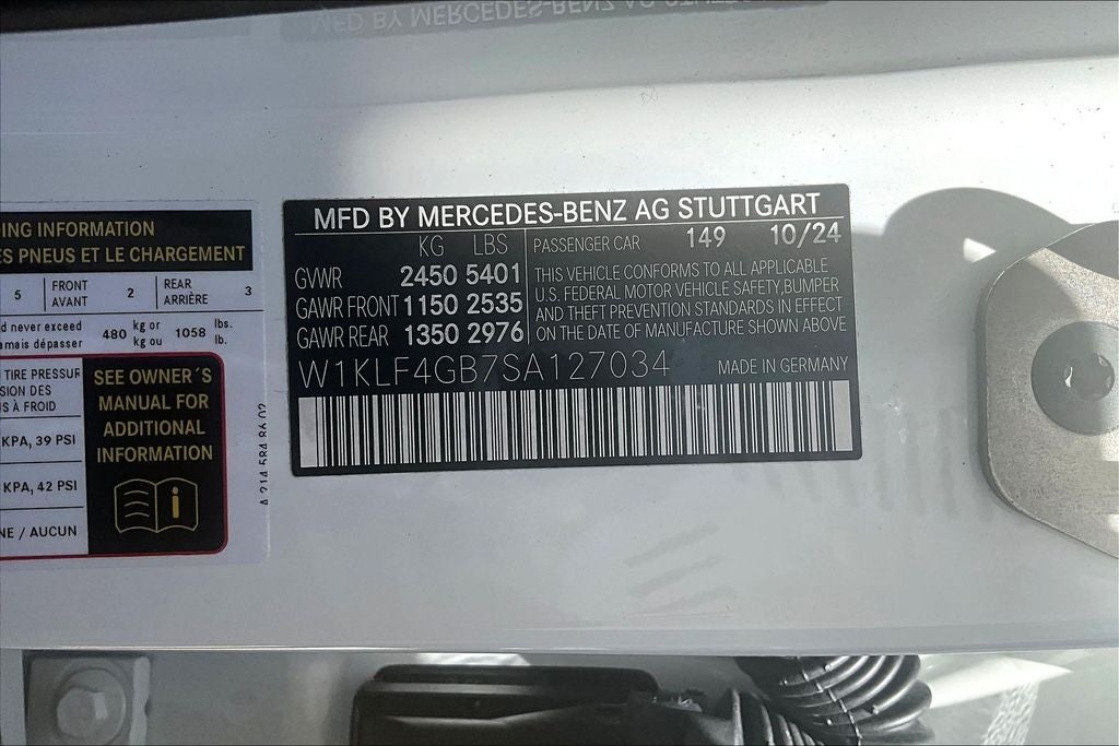 2025 Mercedes-Benz E-Class E 350