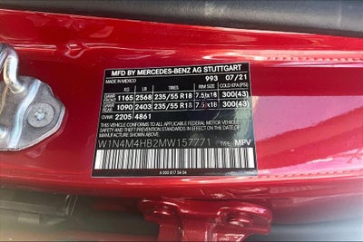 2021 Mercedes-Benz GLB GLB 250 4MATIC®