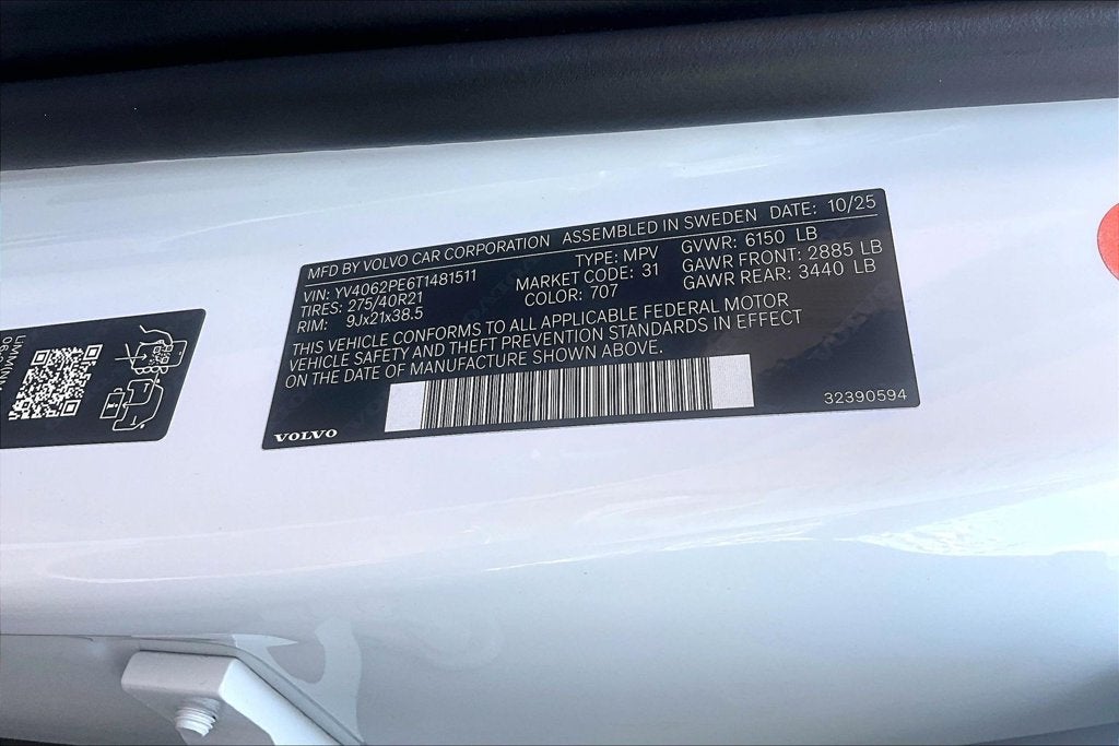 2026 Volvo XC90 B6 Plus 7-Seater