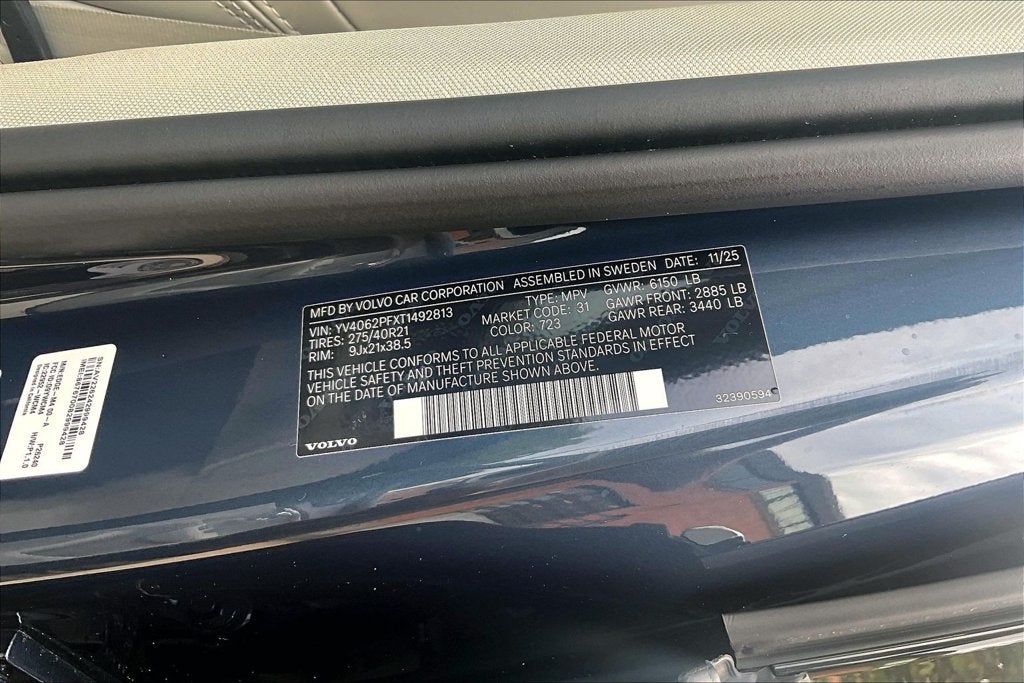 2026 Volvo XC90 B6 Ultra