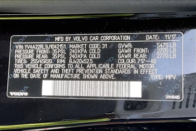 2018 Volvo XC60 T6 Inscription