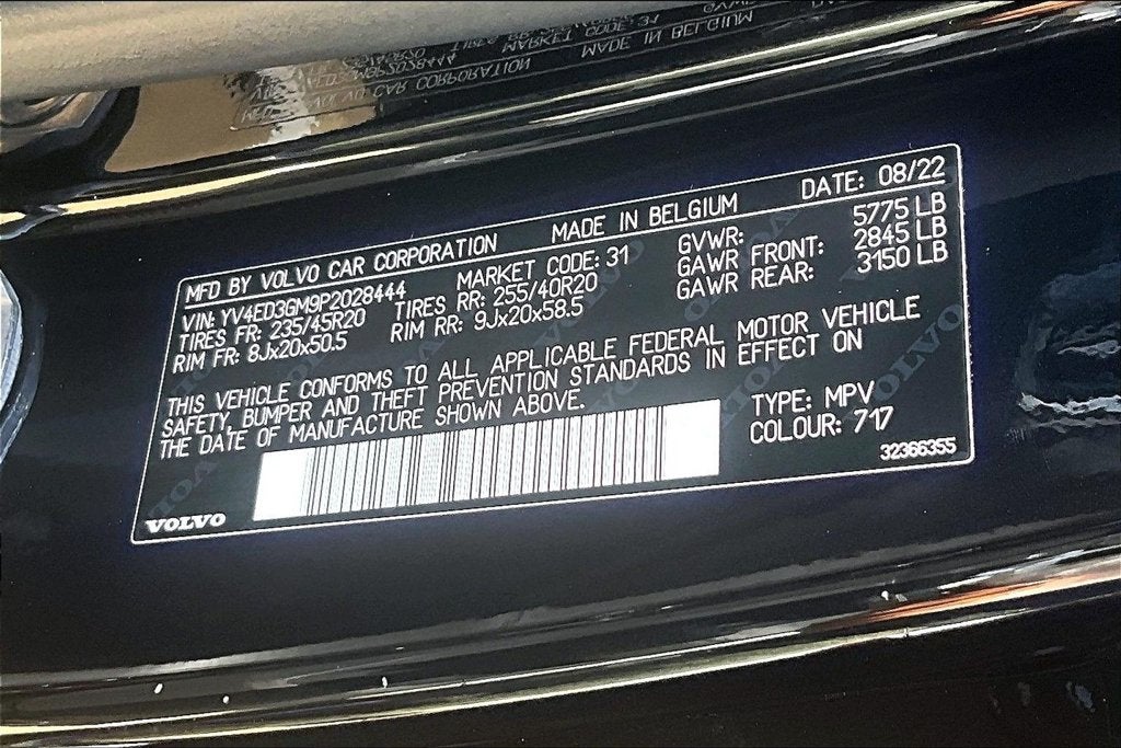 2023 Volvo C40 Recharge Pure Electric Ultimate