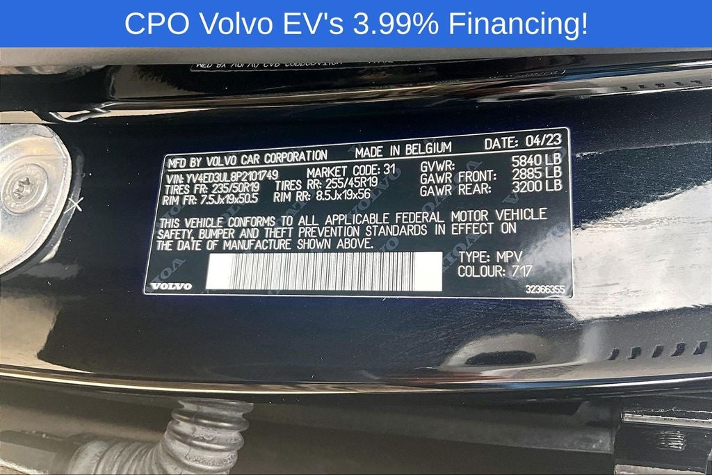 2023 Volvo XC40 Recharge Pure Electric Twin Plus