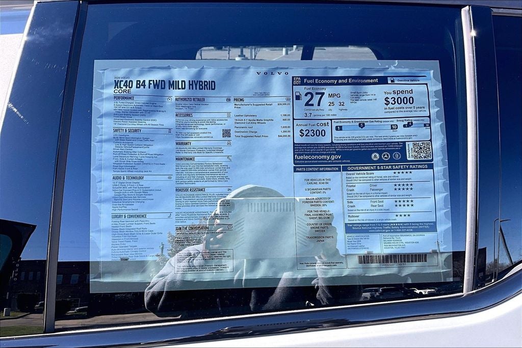 2026 Volvo XC40 B4 Core