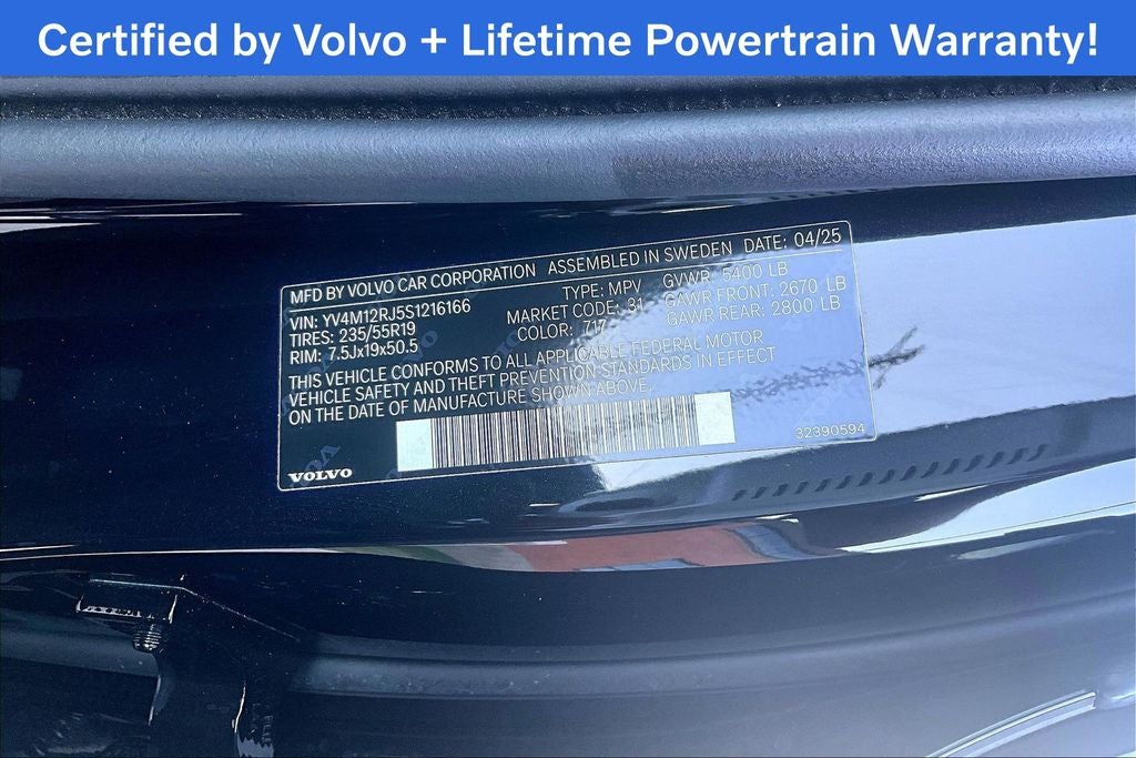 2025 Volvo XC60 B5 Core