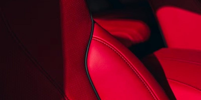 Interior view of the 2025 Acura RDX seating