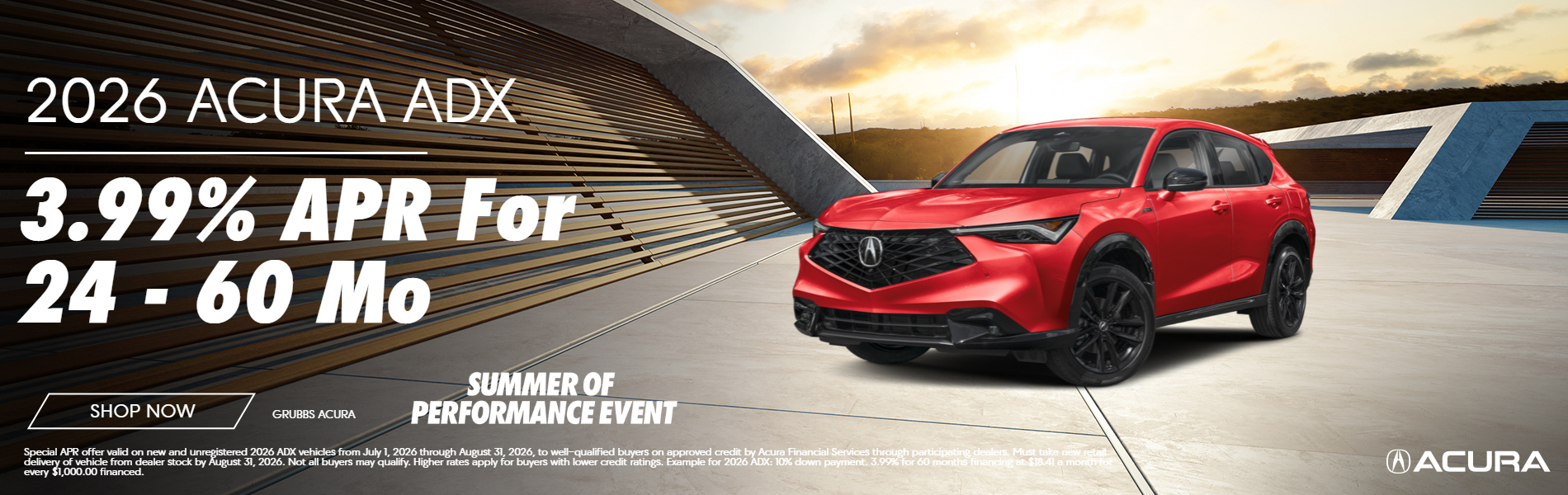 ACURA ADX