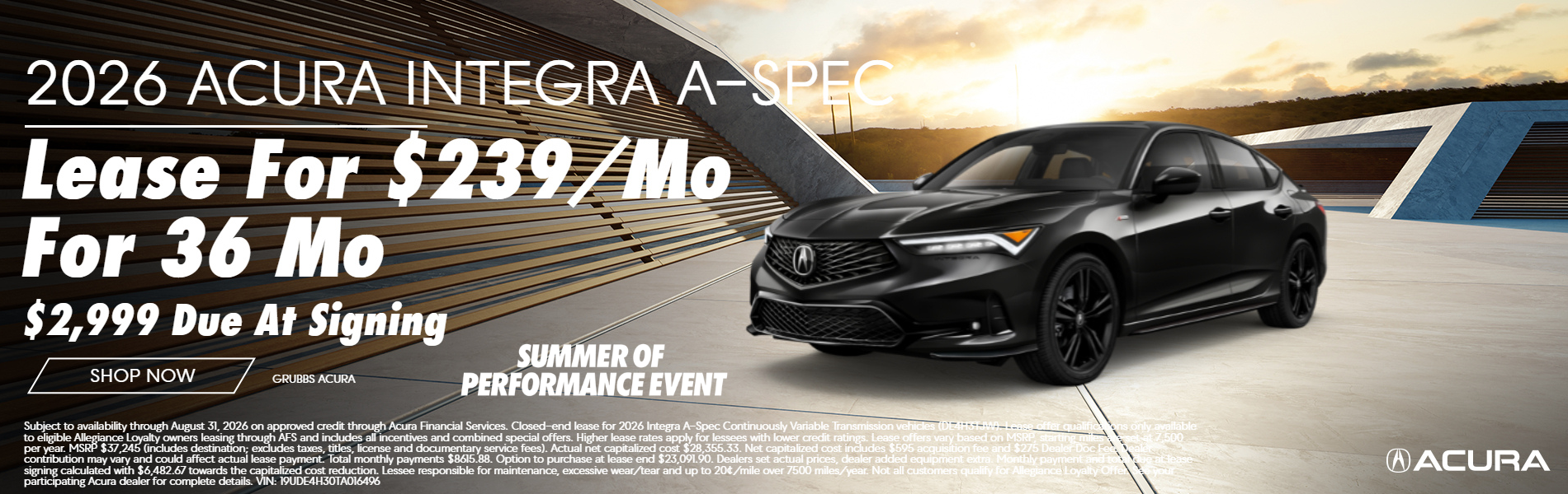 ACURA INTEGRA A-SPEC 