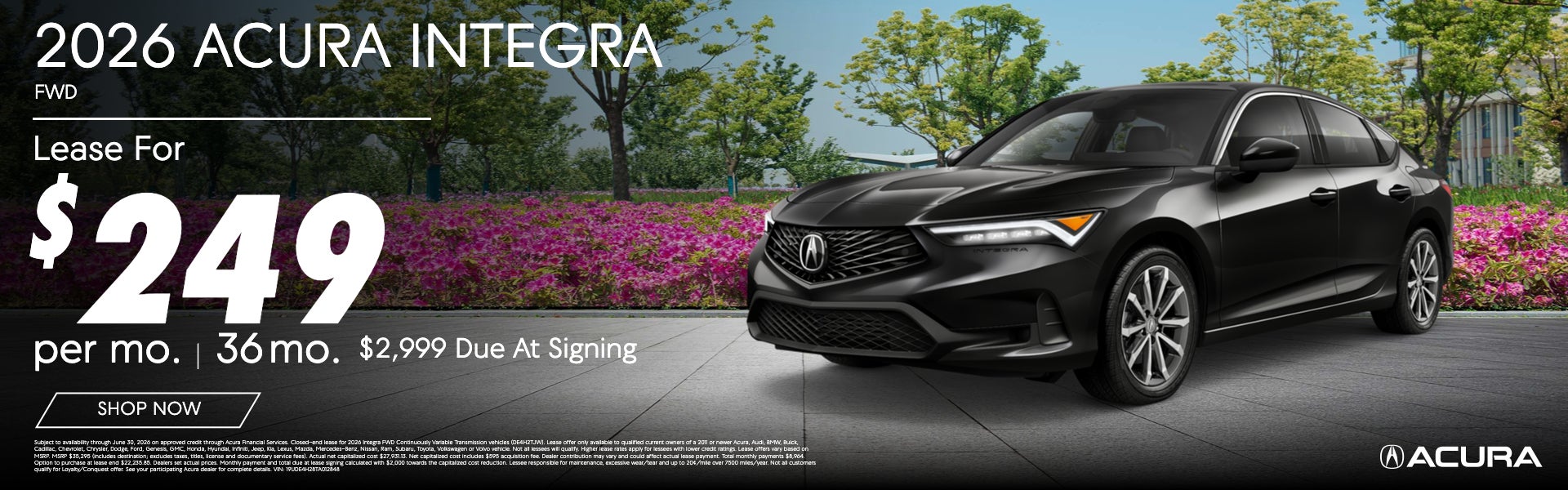 2026 Acura Integra FWD