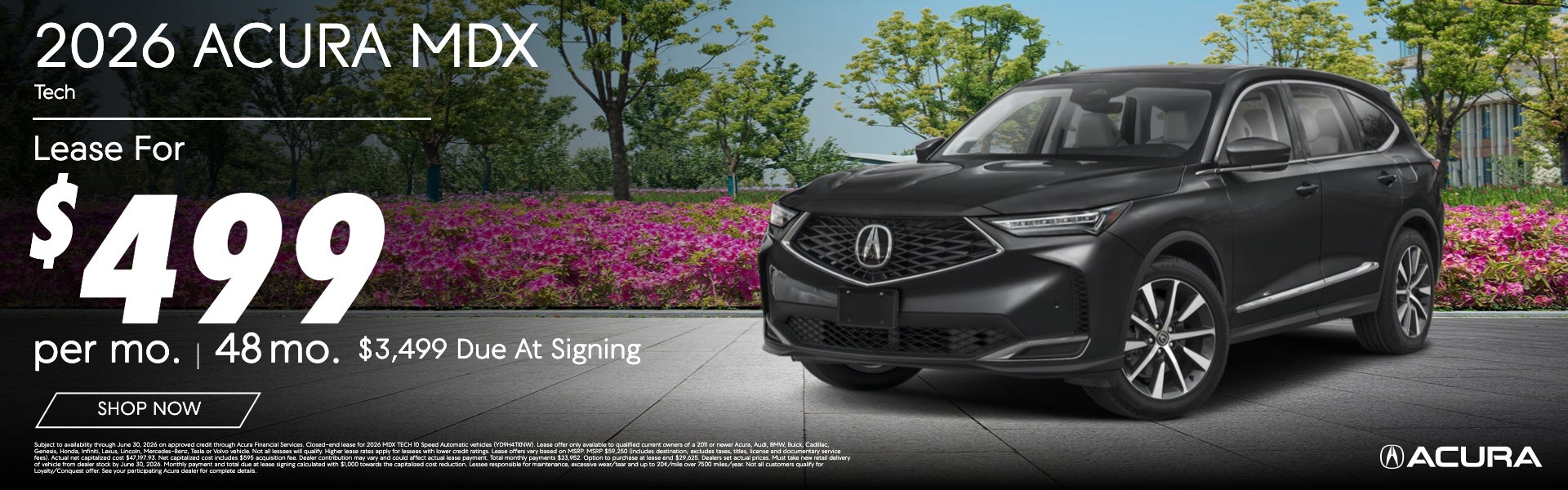 2026 Acura MDX Tech